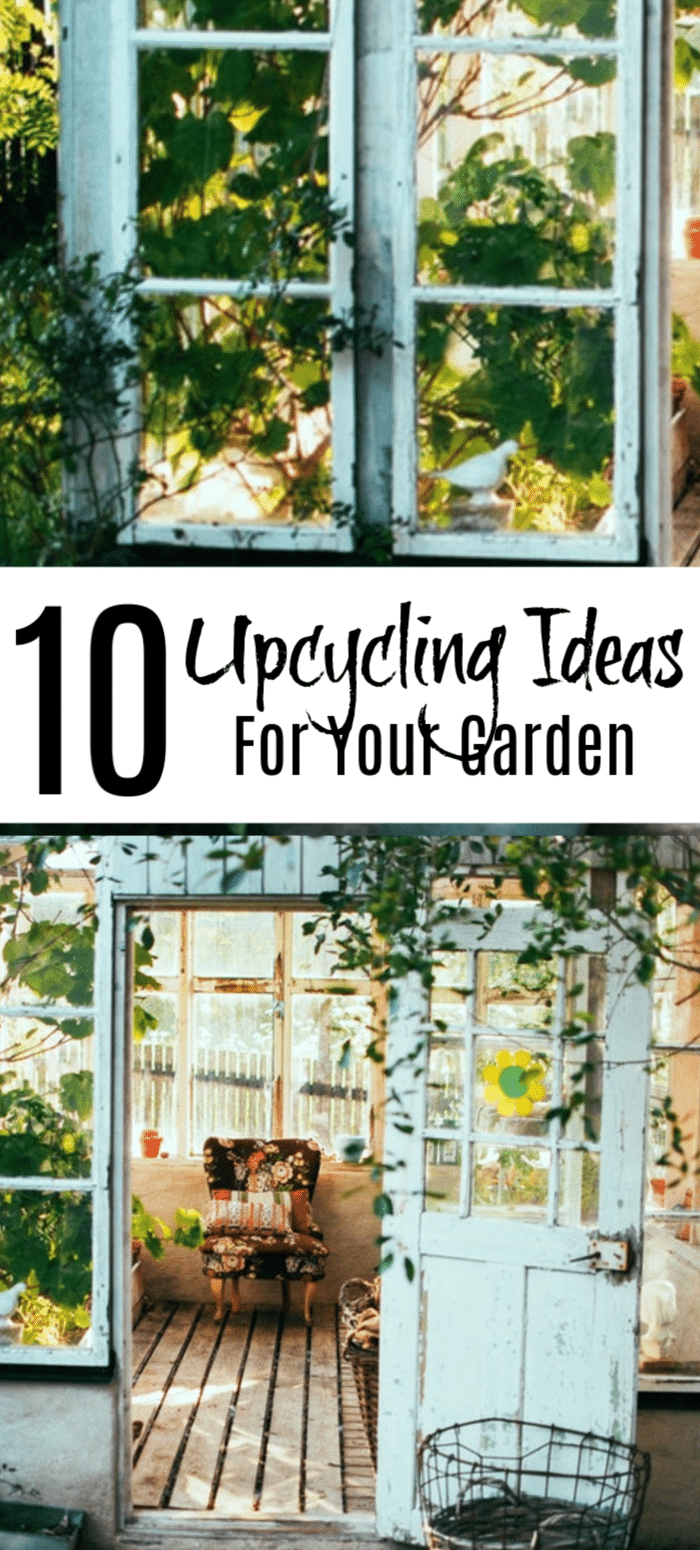 Looking for upcycling ideas for your garden? Check these out, they are a simple and fun way to add personality to your garden.