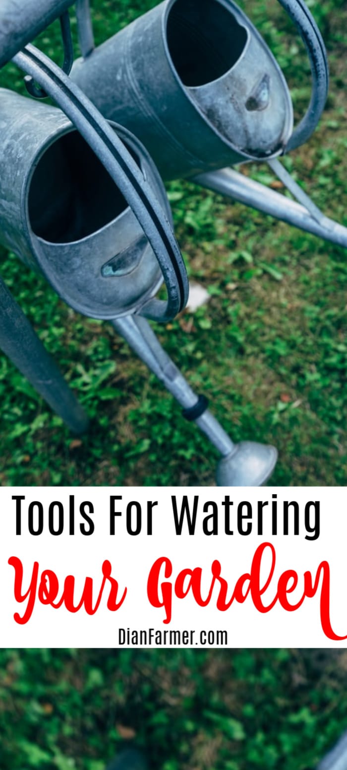 Tired of uneven hand watering your garden? Check out these Tools For Watering Your Garden. Click through to see them...